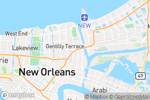 Map of location (Somewhere in New Orleans)